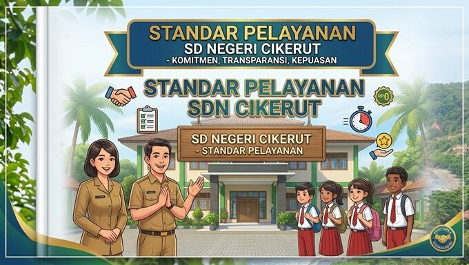 STANDAR PELAYANAN SDN CIKERUT