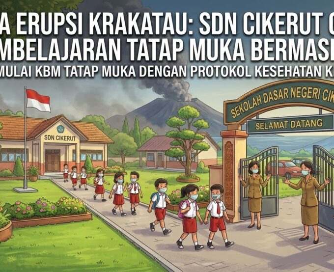 SDN Cikerut Siap Gelar Pembelajaran Tatap Muka Mulai Rabu, 9 September 2026