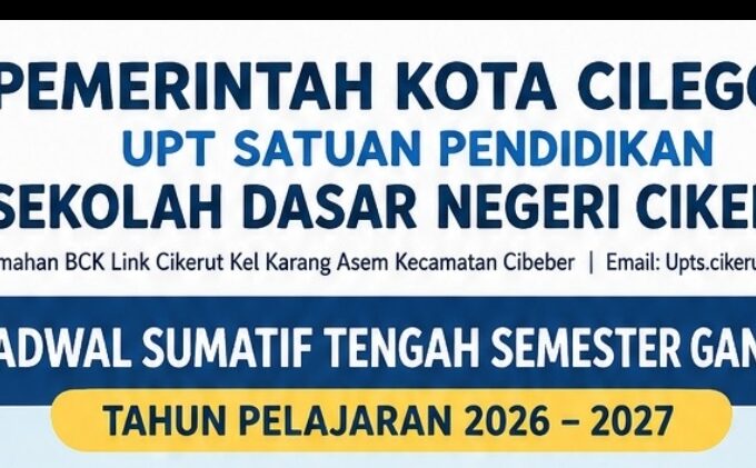 Pengumuman Jadwal Sumatif Tengah Semester (STS) Ganjil TP 2026/2027
