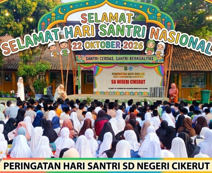 SDN Cikerut Gelar Peringatan Hari Santri Nasional 2026 dengan Khidmat